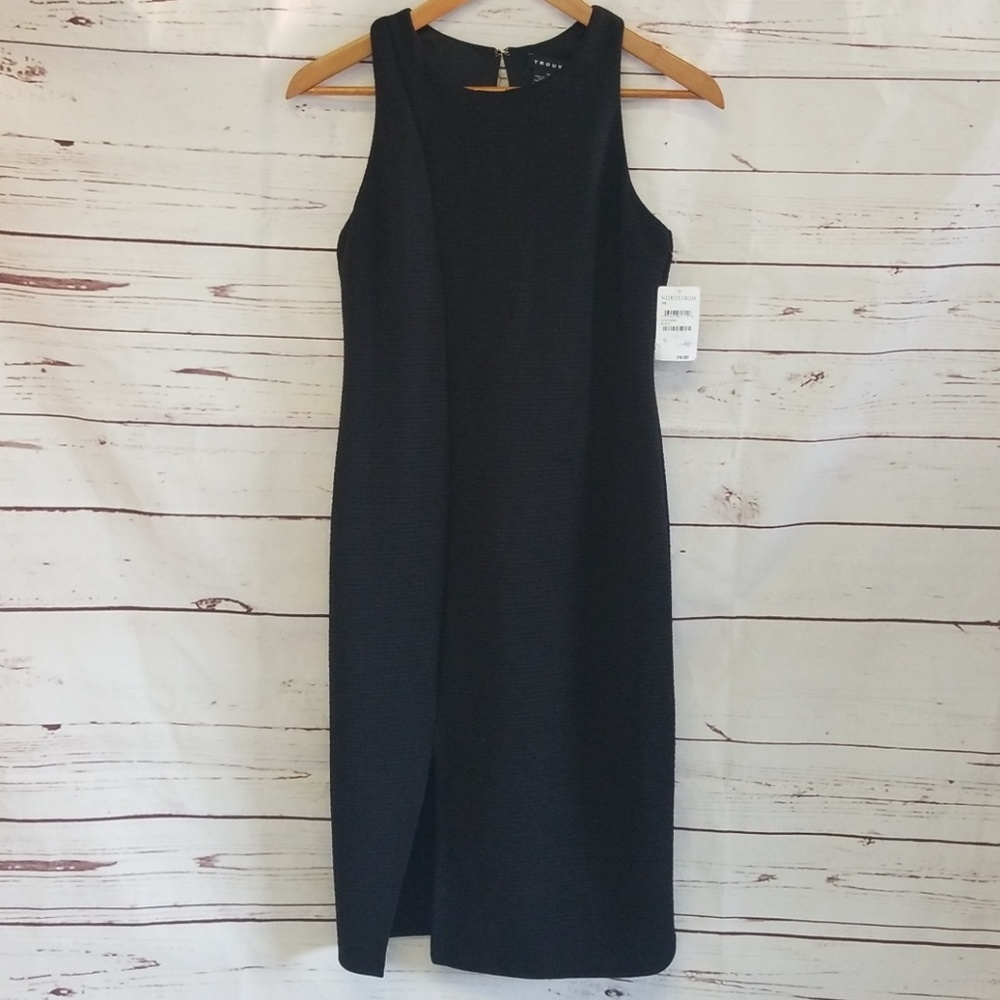 Trouve textured body-con dress XS